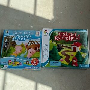 Three Little Piggies and Little Red Riding Hood Deluxe preschool games